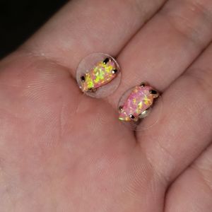 pink kendra scott earings